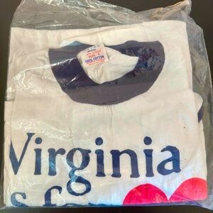 Vintage 1970’s Virginia is for lovers ringer tee NWT never worn t-shirt souvenir